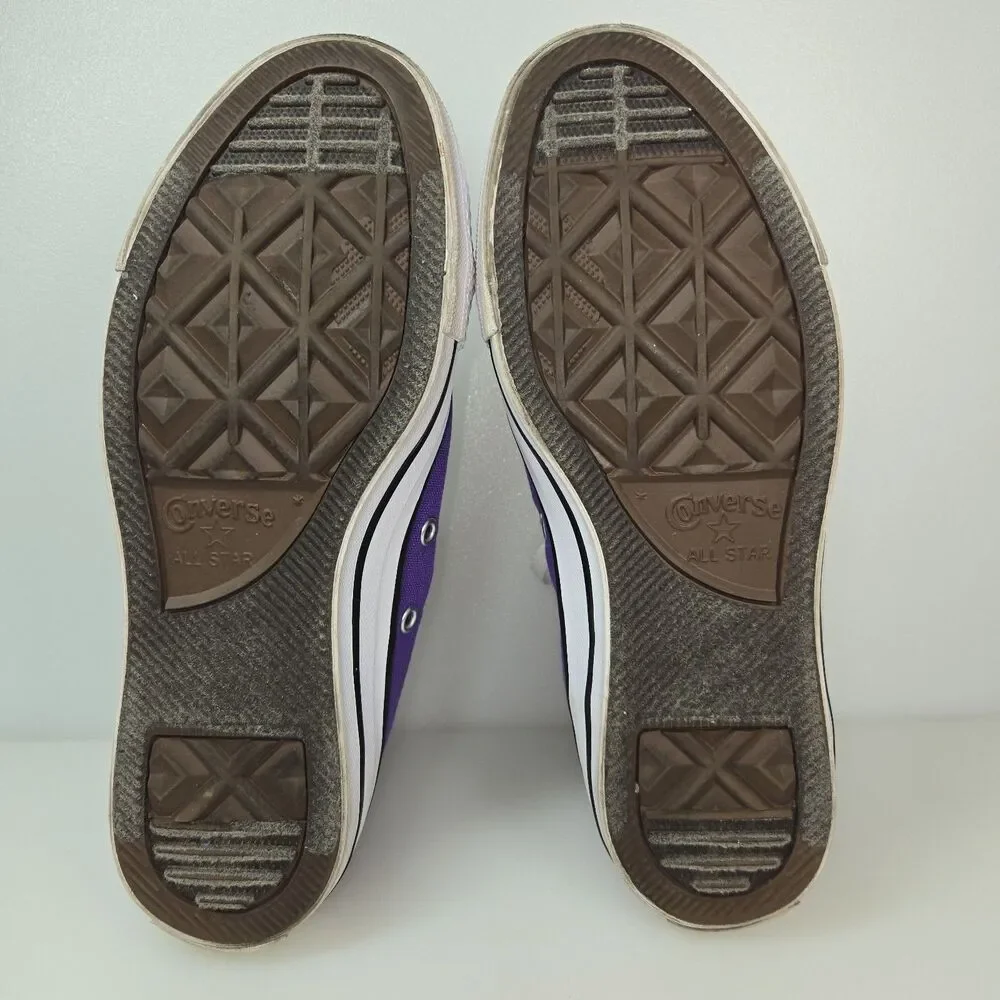 Converse Chuck Taylor All Star Purple High Top Sneakers Womens 6 Mens 4 Shoes